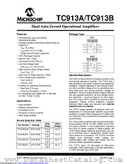 TC913ACOA713 datasheet pdf Microchip