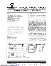 TC4425A datasheet pdf Microchip
