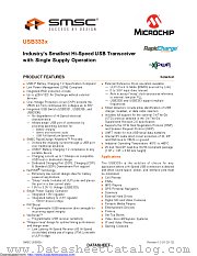 USB3331 datasheet pdf Microchip
