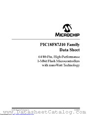 PIC18F66J15-I/PT datasheet pdf Microchip