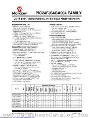 PIC24FJ32GA002-I/SS datasheet pdf Microchip