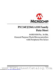 PIC24FJ64GA106 datasheet pdf Microchip