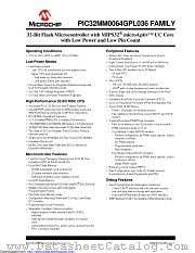 PIC32MM0016GPL028-I/M6 datasheet pdf Microchip