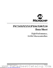 PIC24HJ128GP510A-I/PT datasheet pdf Microchip