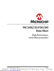 PIC24HJ12GP202-I/ML datasheet pdf Microchip