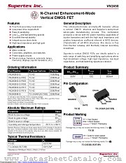 VN2450N3-G datasheet pdf Microchip