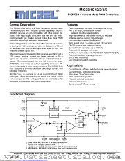 MIC38HC45-1YN datasheet pdf Microchip