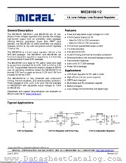 MIC39102YM-TR datasheet pdf Microchip