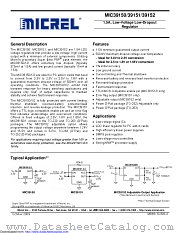 MIC39150 datasheet pdf Microchip