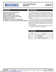 SY100EL16VKG-TR datasheet pdf Microchip