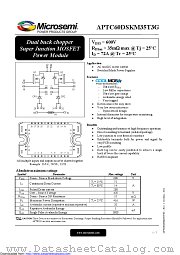 APTC60DSKM35T3G datasheet pdf Microsemi