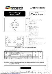 APTDF200H120G datasheet pdf Microsemi