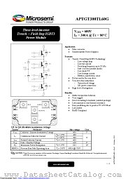 APTGT300TL60G datasheet pdf Microsemi