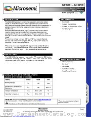 GC84003-00 datasheet pdf Microsemi
