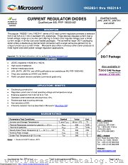 1N5290-1E3 datasheet pdf Microsemi