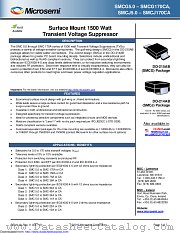 SMCJ30AE3/TR13 datasheet pdf Microsemi