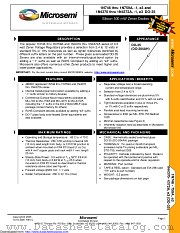1N753 (DO-35) datasheet pdf Microsemi