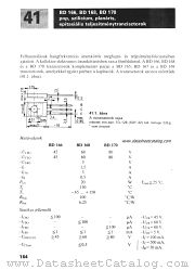 BD168 datasheet pdf Mikroelektronikai Vallalat