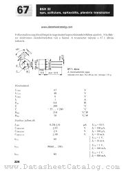 BSX32 datasheet pdf Mikroelektronikai Vallalat