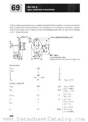 BU104D datasheet pdf Mikroelektronikai Vallalat