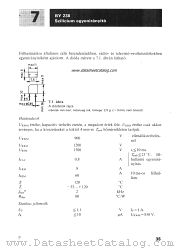 BY238 datasheet pdf Mikroelektronikai Vallalat