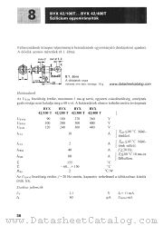 BYX42/400T datasheet pdf Mikroelektronikai Vallalat