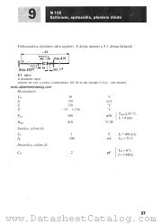 N125 datasheet pdf Mikroelektronikai Vallalat