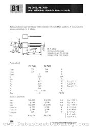 PE7058 datasheet pdf Mikroelektronikai Vallalat