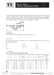 ZY8,2 datasheet pdf Mikroelektronikai Vallalat