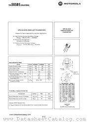 2N5059S datasheet pdf Motorola