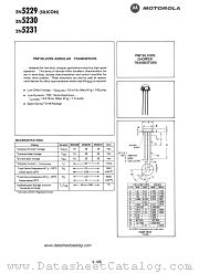 2N5229 datasheet pdf Motorola