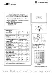 2N5644 datasheet pdf Motorola