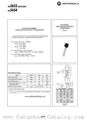 2N5654 datasheet pdf Motorola