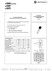 2N5669 datasheet pdf Motorola