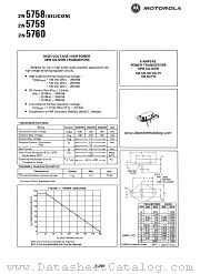 2N5759 datasheet pdf Motorola