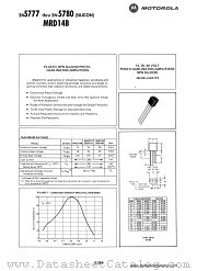 MRD14B datasheet pdf Motorola