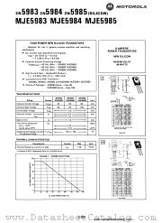 2N5984 datasheet pdf Motorola