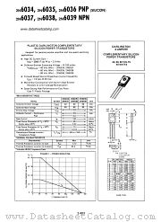 2N6037 datasheet pdf Motorola