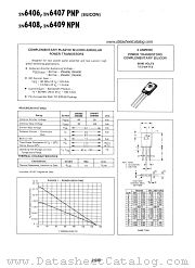 2N6408 datasheet pdf Motorola