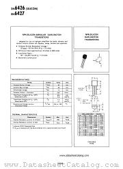 2N6427 datasheet pdf Motorola