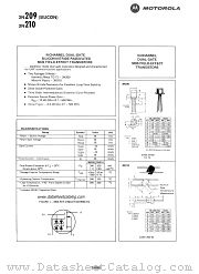 3N210 datasheet pdf Motorola