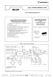 MC1324P datasheet pdf Motorola