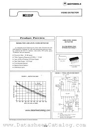 MC1331P datasheet pdf Motorola