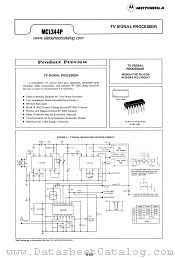 MC1344P datasheet pdf Motorola