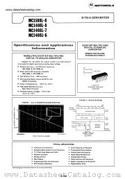 MC1408L-8 datasheet pdf Motorola