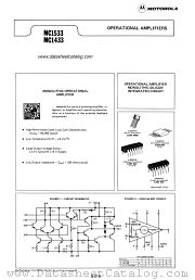 MC1433P datasheet pdf Motorola