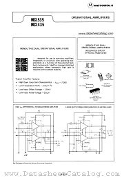 MC1535L datasheet pdf Motorola