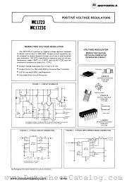 MC1723CF datasheet pdf Motorola