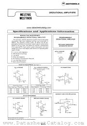 MC1776CG datasheet pdf Motorola