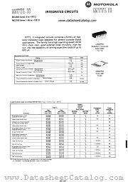 MC2075F datasheet pdf Motorola